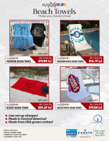 MaxxColor Beach Towels