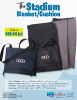 Stadium Blanket/Cushion
